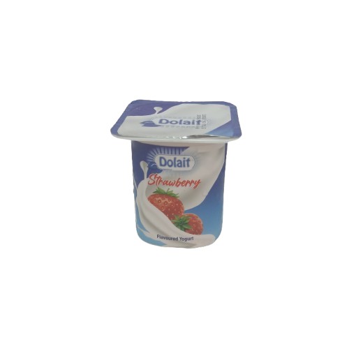 YOGHURT STRAWBERRY 125G DOLAIT