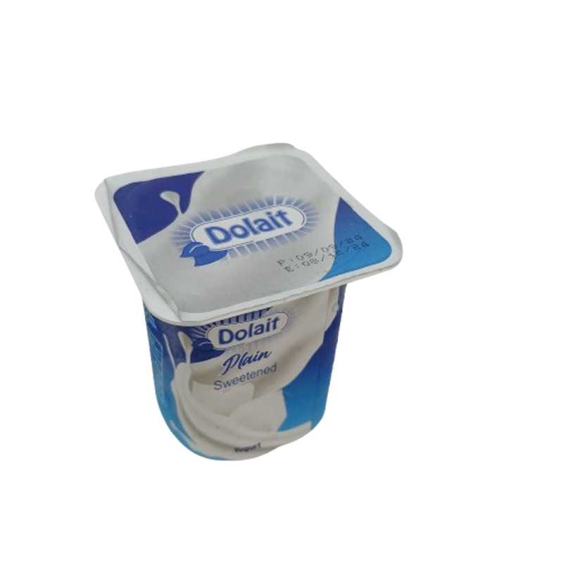 DOLAIT SWEETENED PLAIN YOGURT 1
