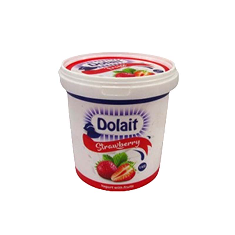 YOGHURT STRAWBERRY 1KG DOLAIT