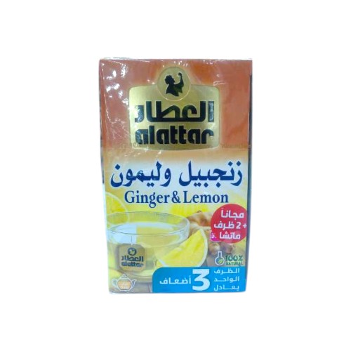 AL ATTAR GINGER-LEMON BAGS 12PC
