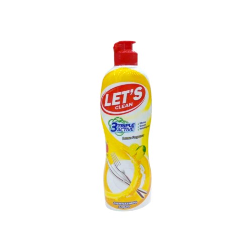LETS DISHWASHING LIQUID LEMON 5