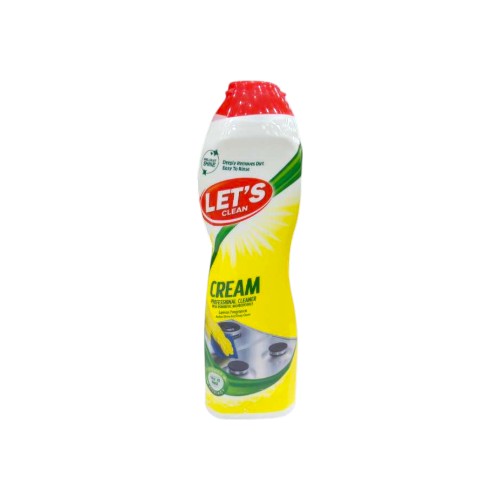 LETS CREAM CLEANER LEMON 500ML