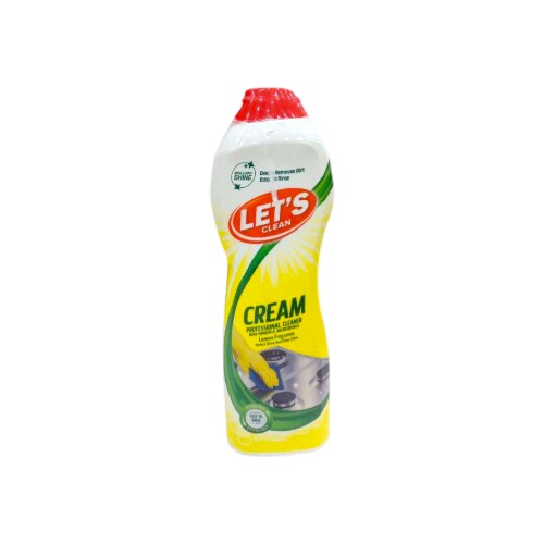 LETS CREAM CLEANER LEMON 750ML