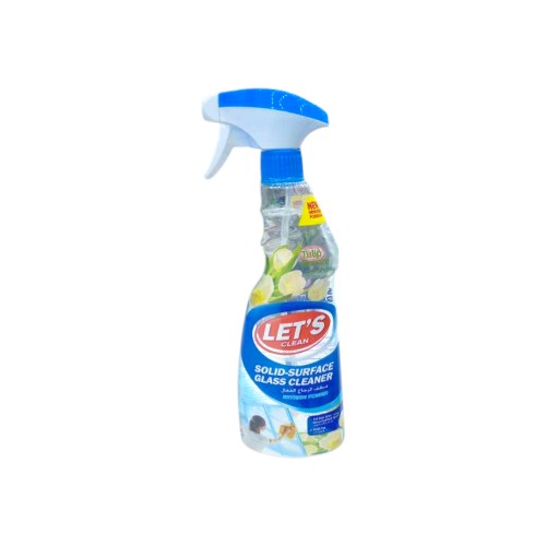 LETS GLASS CLEANER TULIP 600ML