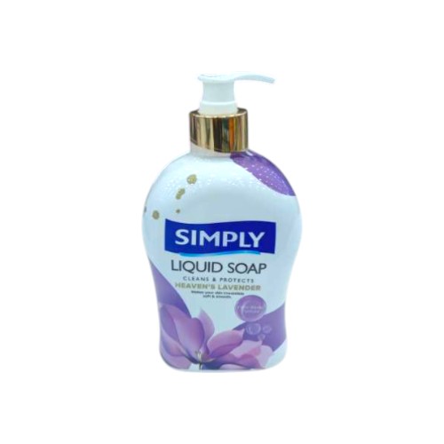 SIMPLY HAND LIQUID SOAP LAVENDE
