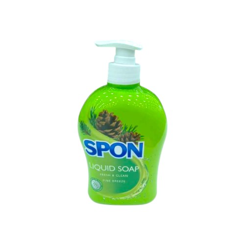 SPON HAND LIQUID SOAP PINE 450M