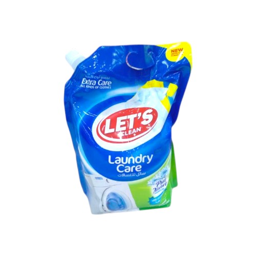 LETS LIQUID DETERGENT PURE NATU