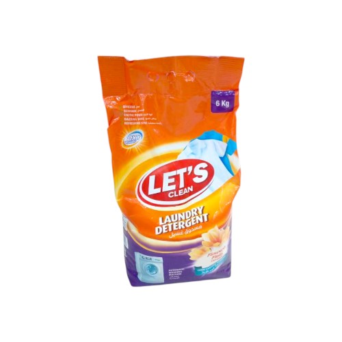 LETS WASHING POWDER FLOWERS 6KG