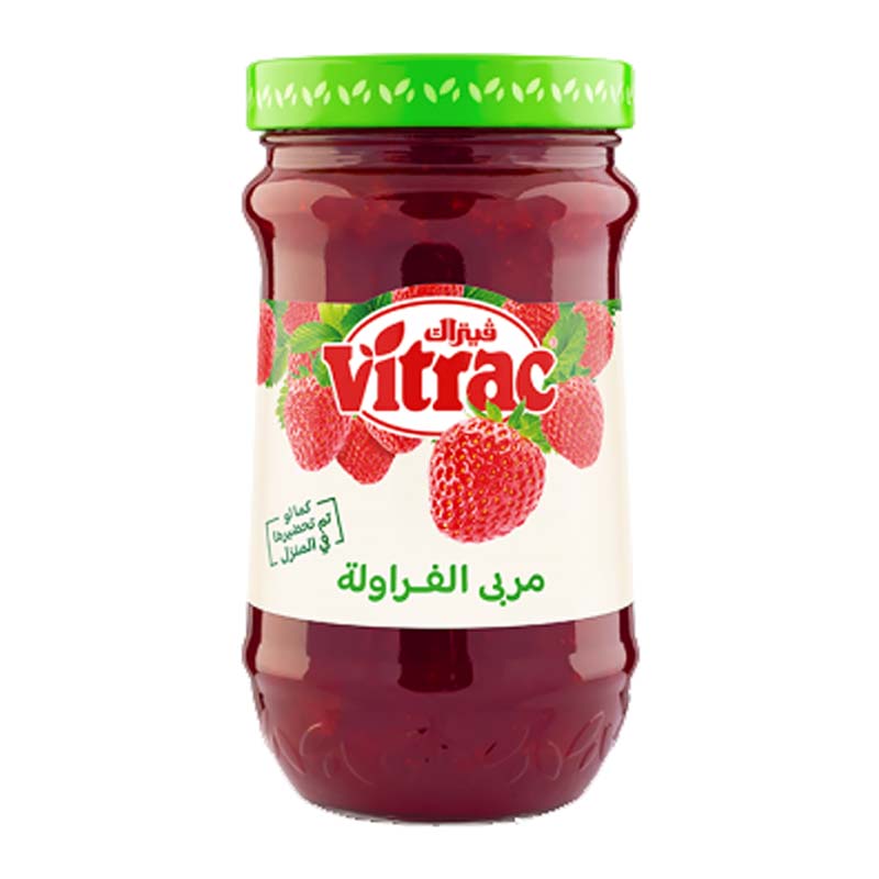 JAM STRAWBERRY 450G VITRAC