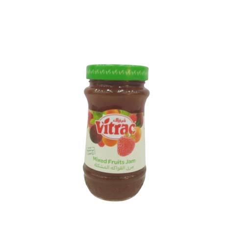JAM MIXED FRUIT 430G VITRAC