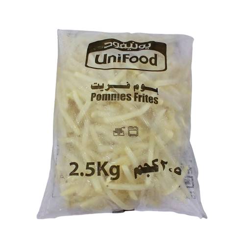UNI FOODS POTATO POMMES 2.5KG F