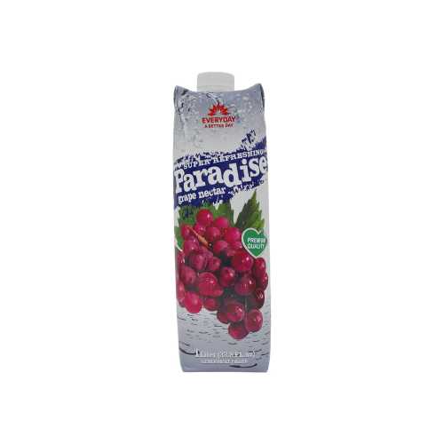 PARADISE JUICE GRAPE NECTAR 1L