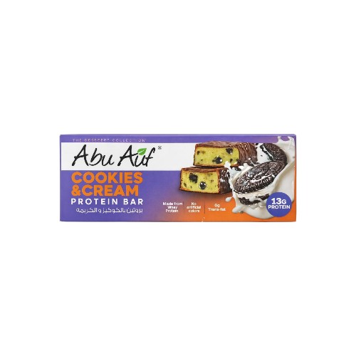 ABU AUF PROTEIN BAR COOKIES-CRE
