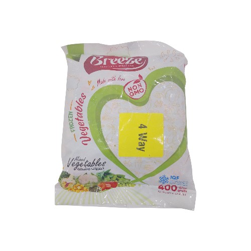 BREEZE MIXED VEG 4 WAY 400G