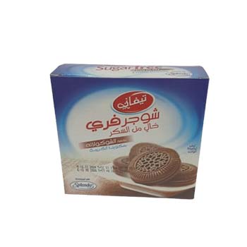 TIFFANY SUGAR FREE CHOCO 162GMS