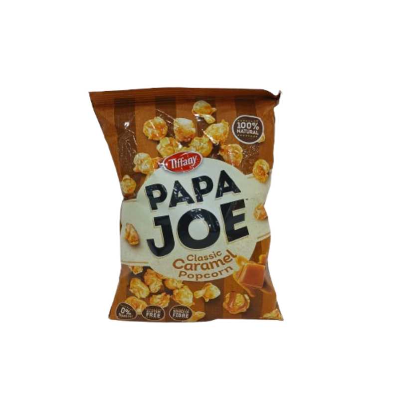 TIFFANY PAPA JOE POPCORN 50GMS