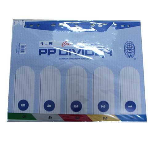 DIVIDER COL A/4 PP 1-5 FIS