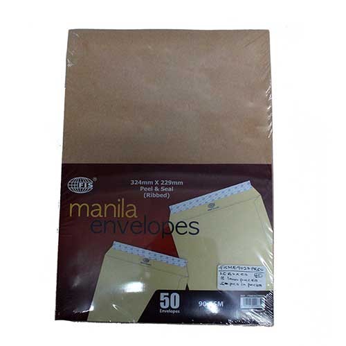 ENVELOPES MANILA 50PCS 120GSM