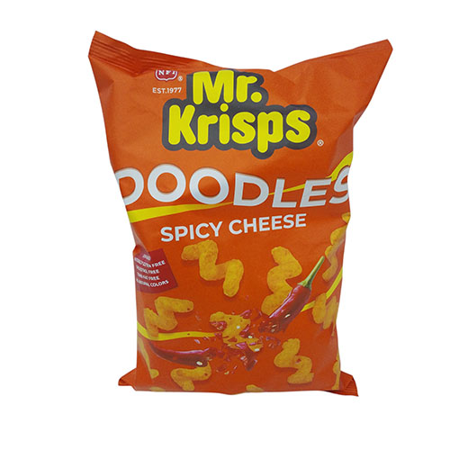 DOODLES SPICY CHEESE 80G MR.KRI