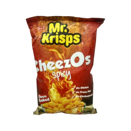 MR. KRISPS CHEEZOS FLAMING HOT
