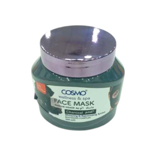 COSMO FACE MASK CHARCOAL 500ML