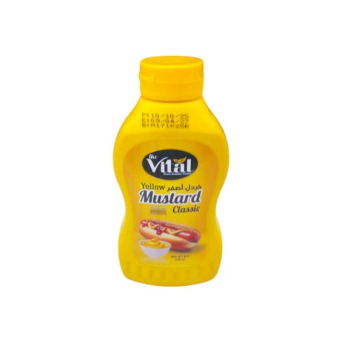 VITAL YELLOW MUSTARD 227G