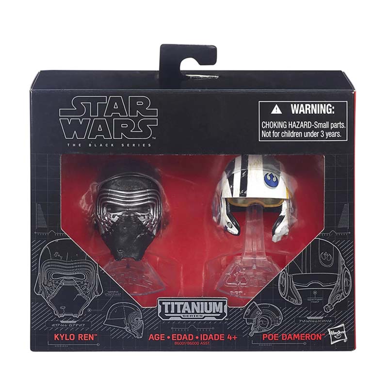 FIGURE KYLO N POE ASST HELMET