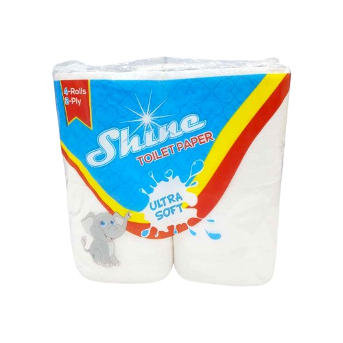 SHINE TOILET ROLL 4PCS