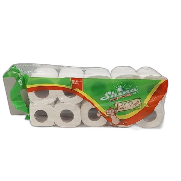 SHINE ECO TOILET PAPER 10PC