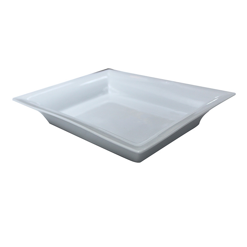 PLATE DEEP 16X21CM 18-742 WHITE