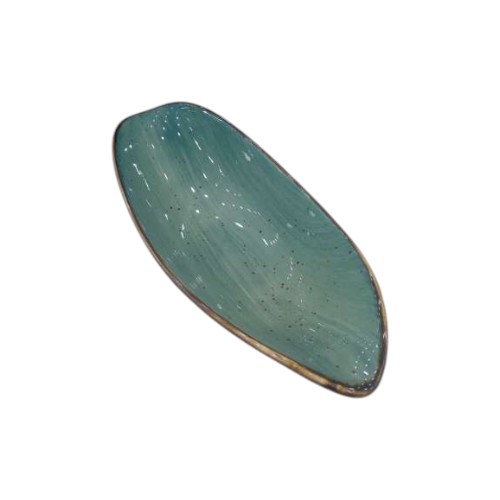 CERAMIC DEEP PLATE 24.5X10CM GR