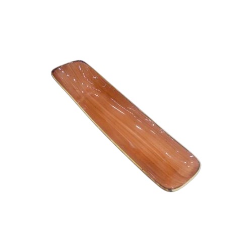 CERAMIC PLATE 37.5X10.5CM ORANG