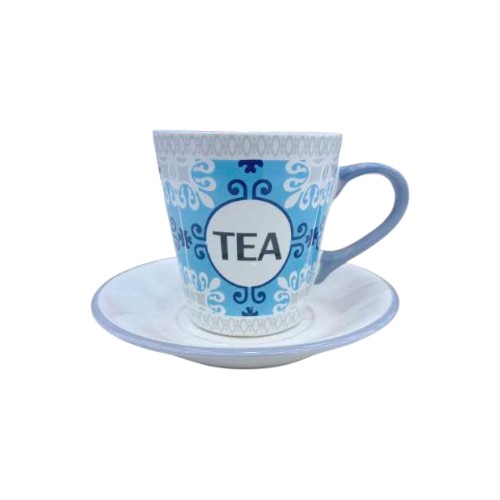 BEST WAY CUP SAUCER 6PCS SET 51