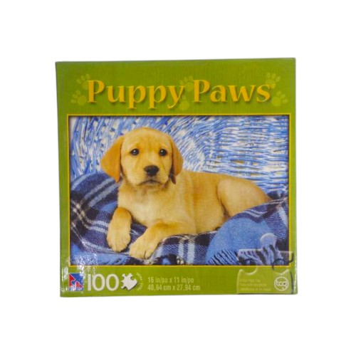 PUZZLE 100PCS PUPPY PAWS