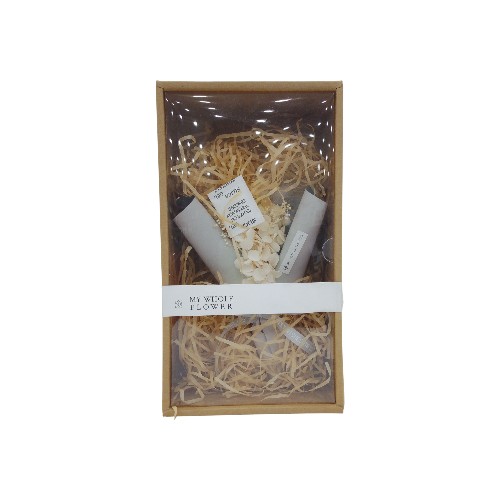 FLOWERS IN BOX DECO GIFT PACK M
