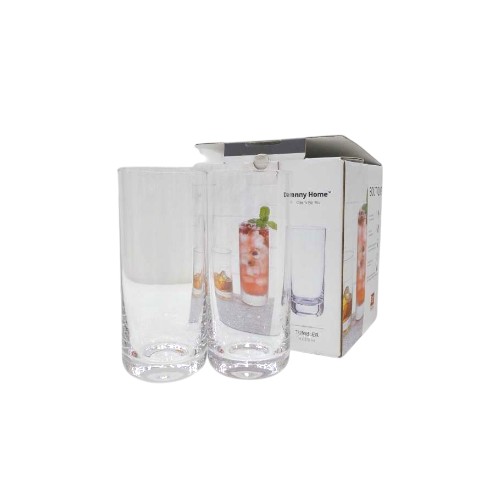 DANNYHOME GLASS CUP SET 4PCS 37