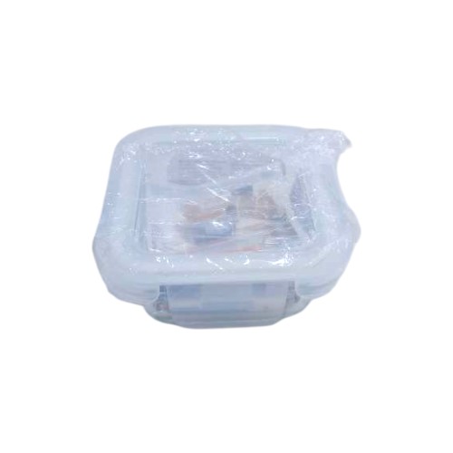 DANNYHOME SQUARE GLASS CRISPER
