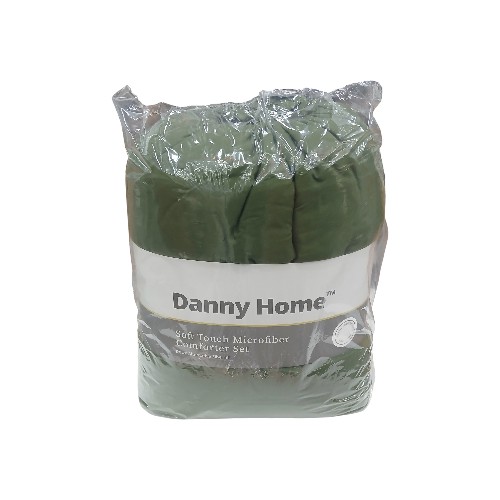 DANNYHOME QUILT SET SAGE 140X20