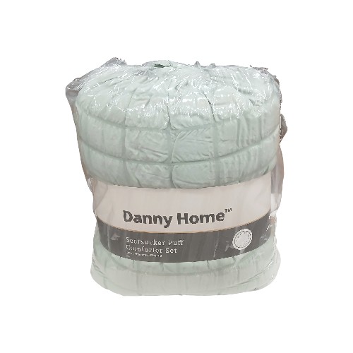 DANNYHOME QUILT SET GREEN 230X2