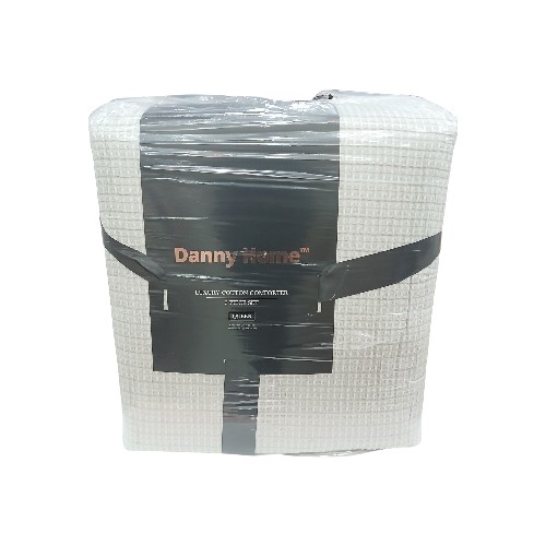 DANNYHOME QUILT SET GREY 224X22