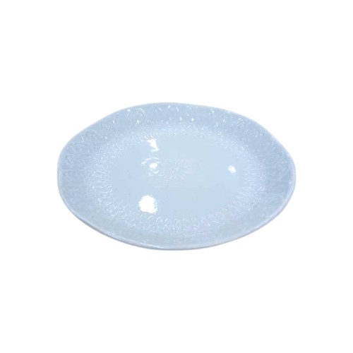 SIDE PLATE CERAMIC 19CM GREY