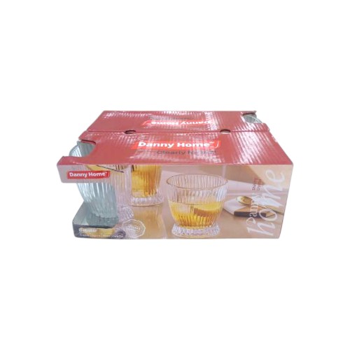 DANNYHOME GLASS CUP 285ML SET O