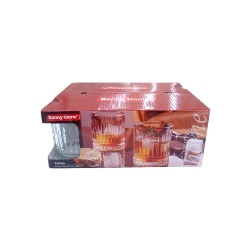 DANNYHOME GLASS CUP 360ML SET O