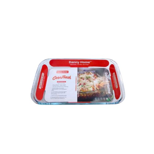 DANNYHOME BAKING PAN GLASS 2.2L