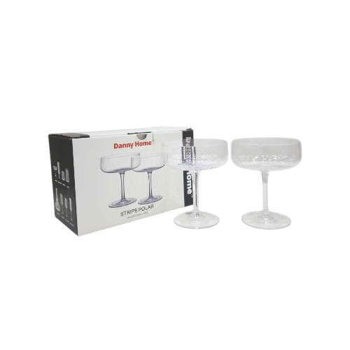 DANNYHOME GLASS DESSERT SAUCER