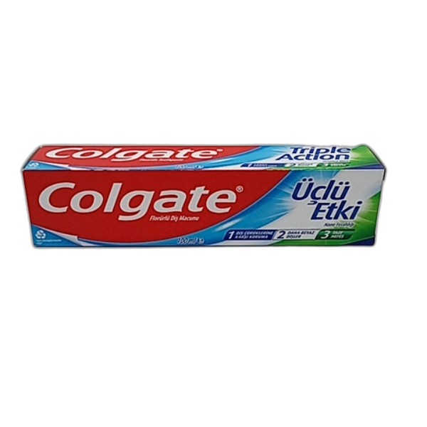 COLGATE TOOTHPASTE 100ML TRIPLE ACTION MINT