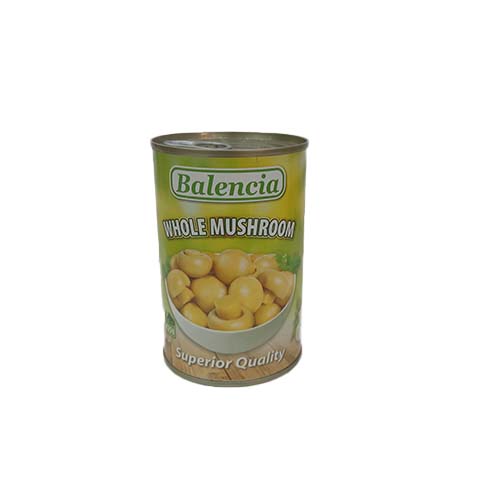 BALENCIA WHOLE MUSHROOMS 425G