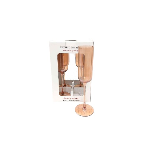 DANNYHOME GLASS CUP SET 200ML 4