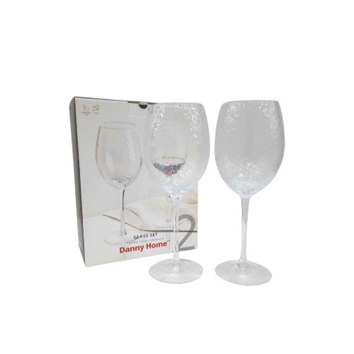 DANNYHOME GLASS CUP SET OF 2 7.