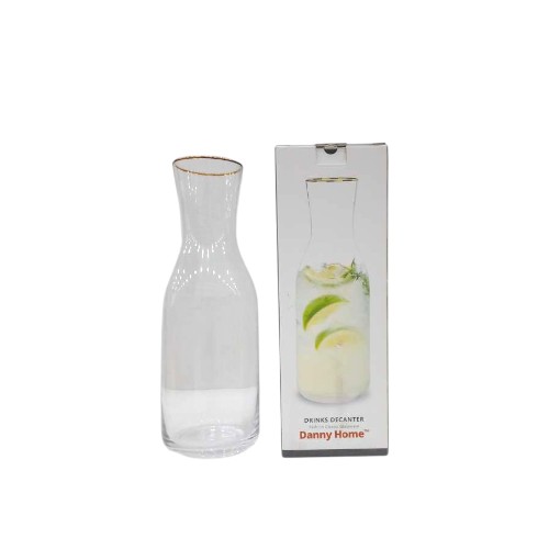 DANNYHOME GLASS BOTTLE 27.6CM